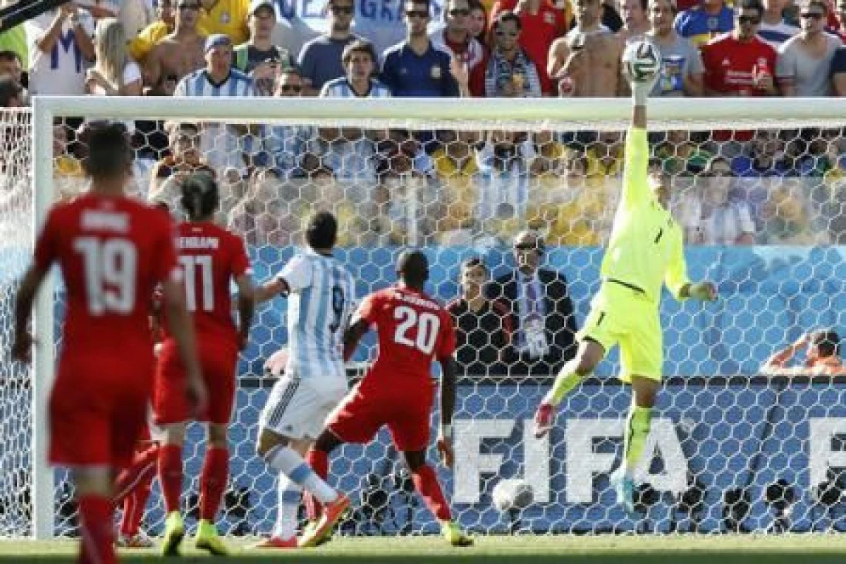 FOTBAL - CM 2014: ARGENTINA S-A CALIFICAT IN SFERTURI, 1-0 CU ELVETIA DUPA PRELUNGIRI 
