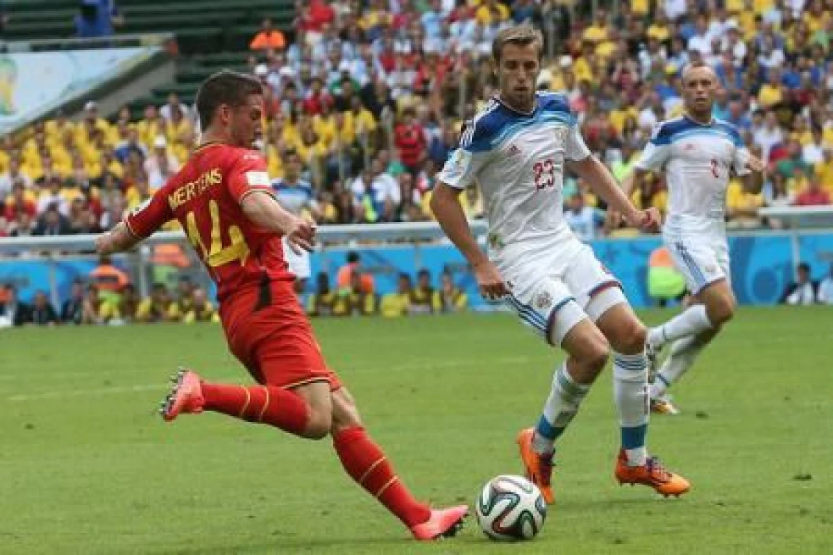 FOTBAL - CM 2014: BELGIA - RUSIA 1-0