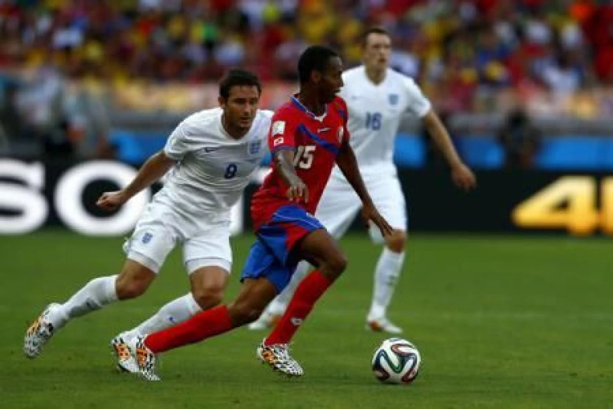 FOTBAL - CM 2014: COSTA RICA - ANGLIA 0-0
