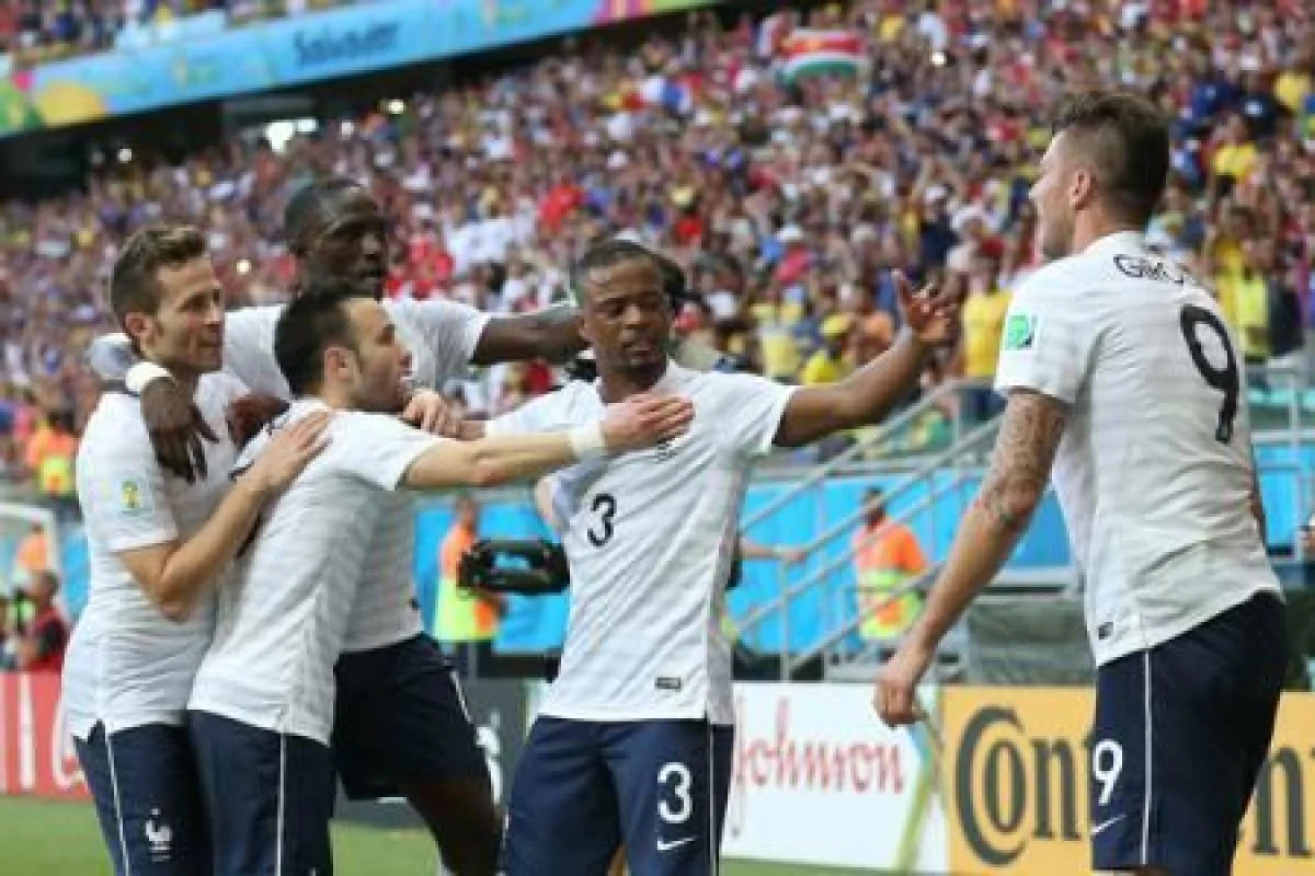 FOTBAL - CM 2014: FRANTA CALIFICATA "EN-FANFARE" IN OPTIMI, DUPA 5-2 CU ELVETIA