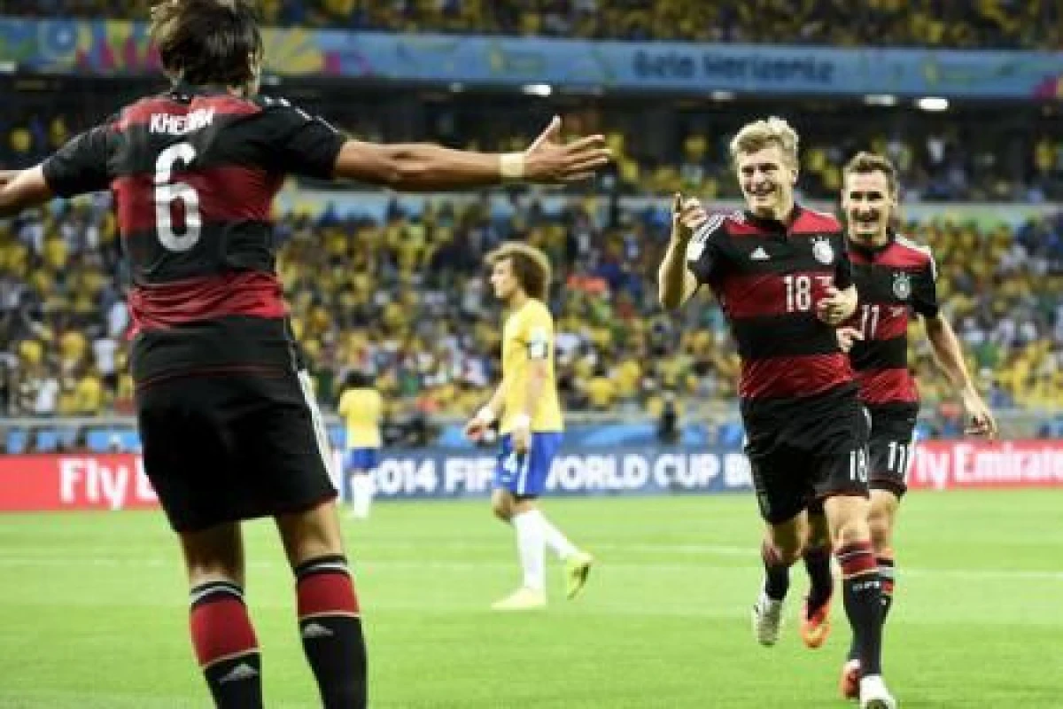FOTBAL - CM 2014: GERMANIA S-A CALIFICAT IN FINALA, DUPA CE A ZDROBIT BRAZILIA CU 7-1