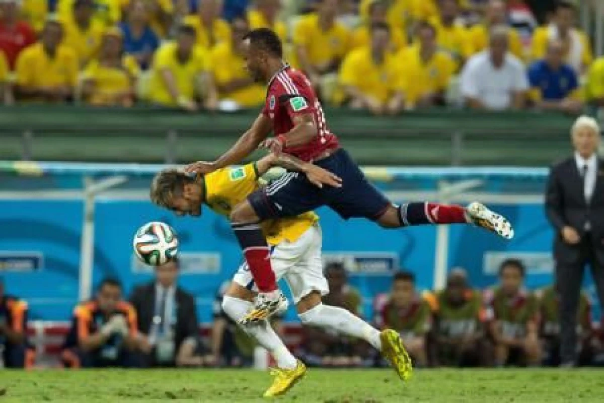 FOTBAL - CM 2014: ZUNIGA ESTE AMENINTAT CU MOARTEA DUPA CE L-A ACCIDENTAT PE NEYMAR