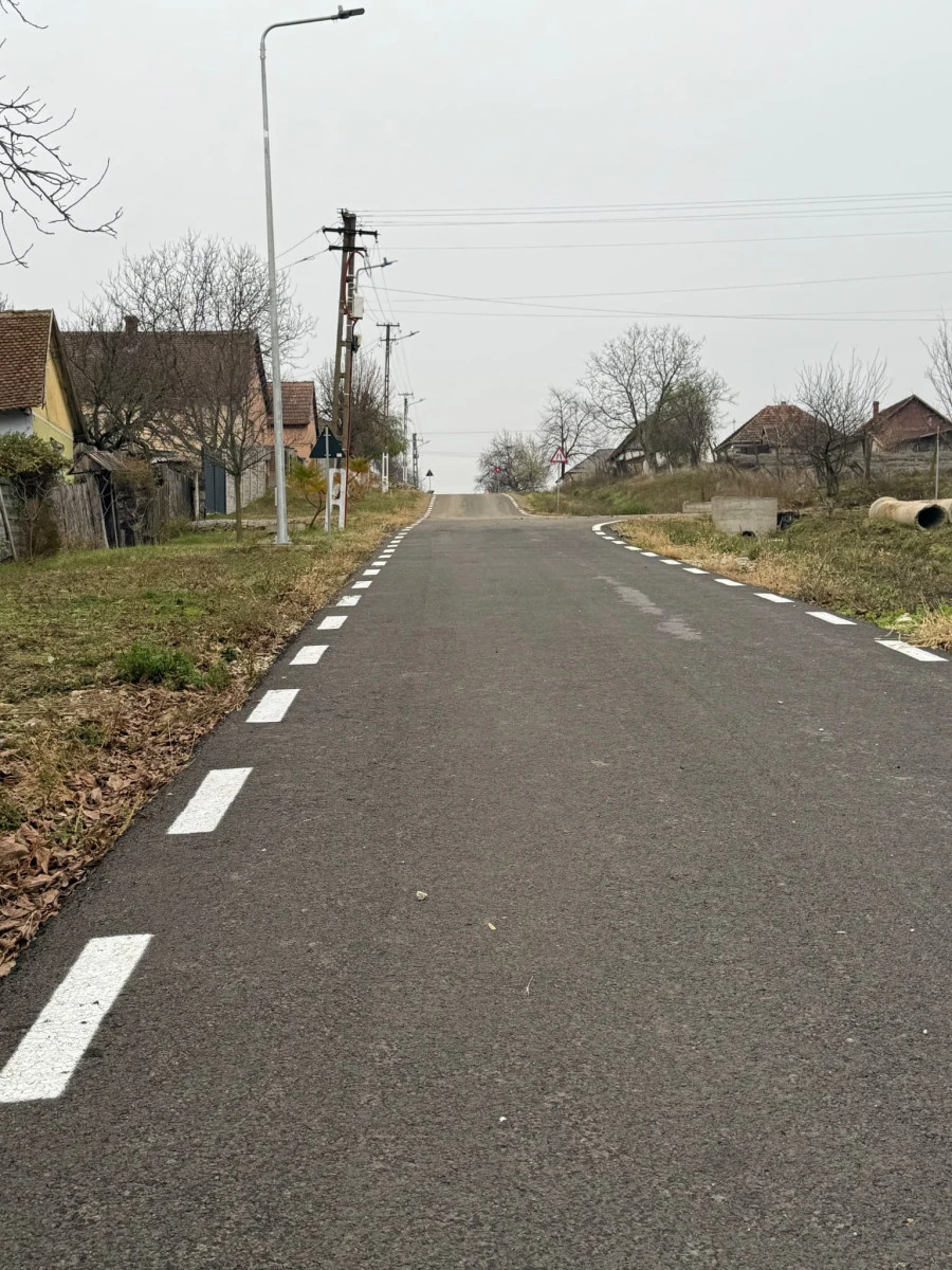 (FOTO) 14 străzi au fost modernizate în Pâncota și Măderat, în urma unei investiții de 1 milion de euro