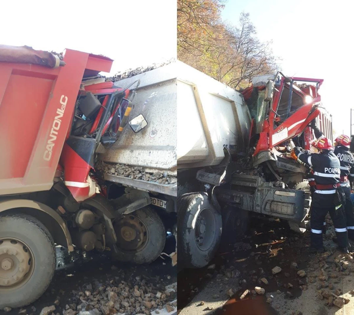 (FOTO) Accident între Conop și Bârzava. DN 7, blocat pe sensul de mers Arad-Deva