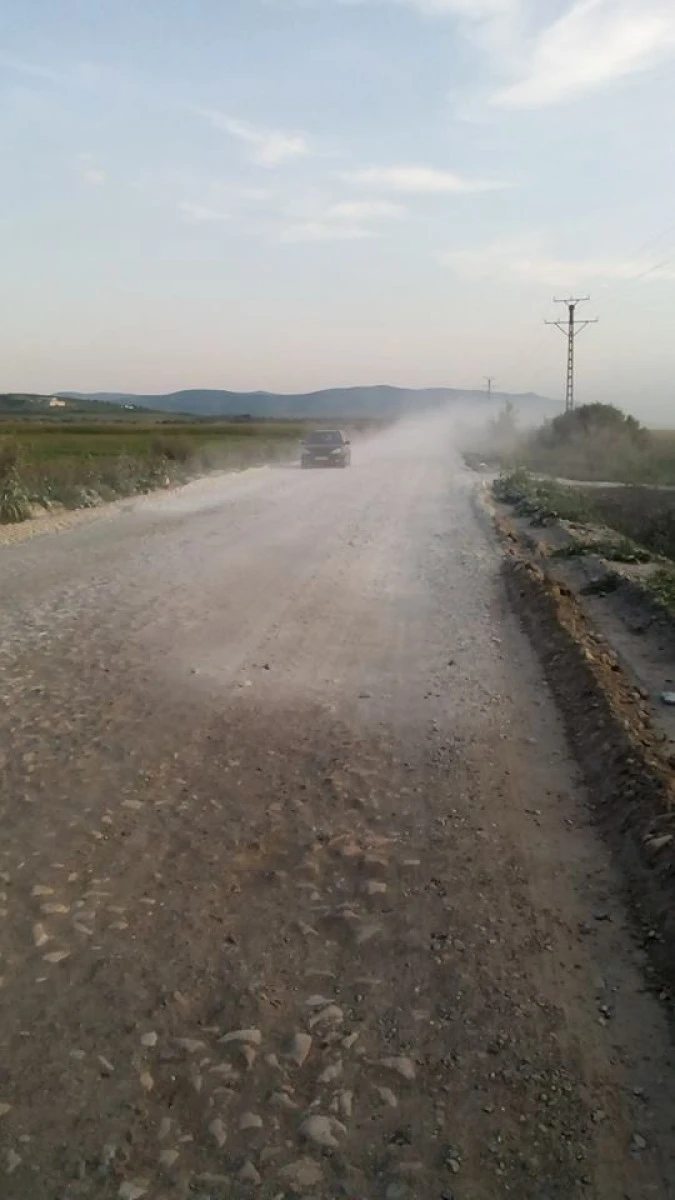 (FOTO) Aici sunt banii dumneavoastră! Lucrări de mântuială pe drumul Seleuș-Pâncota