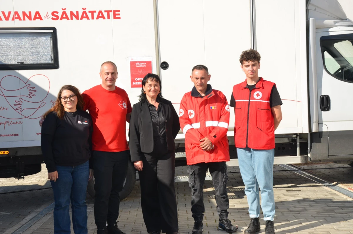 (FOTO) Caravana de Sănătate a ajuns la Târnova