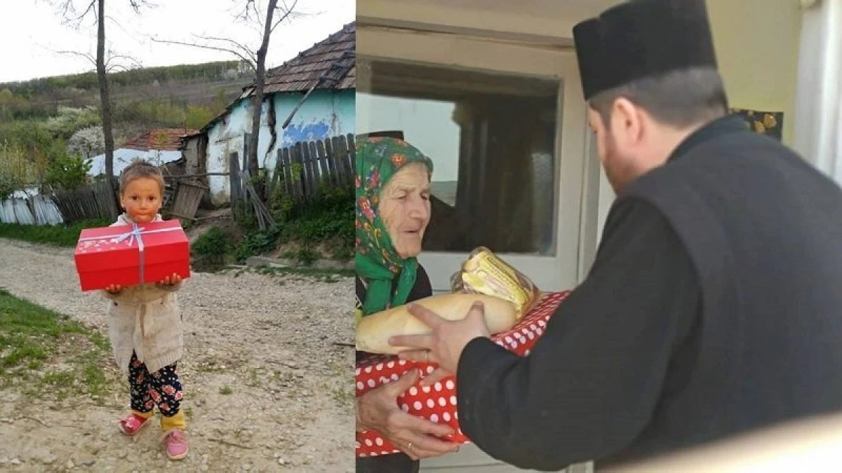 (FOTO) Chipul Luminii. Campania ”Hrănește un suflet!” a repus zâmbetul pe chipurile a peste 2.500 de copii și bunici din Arad și alte județe
