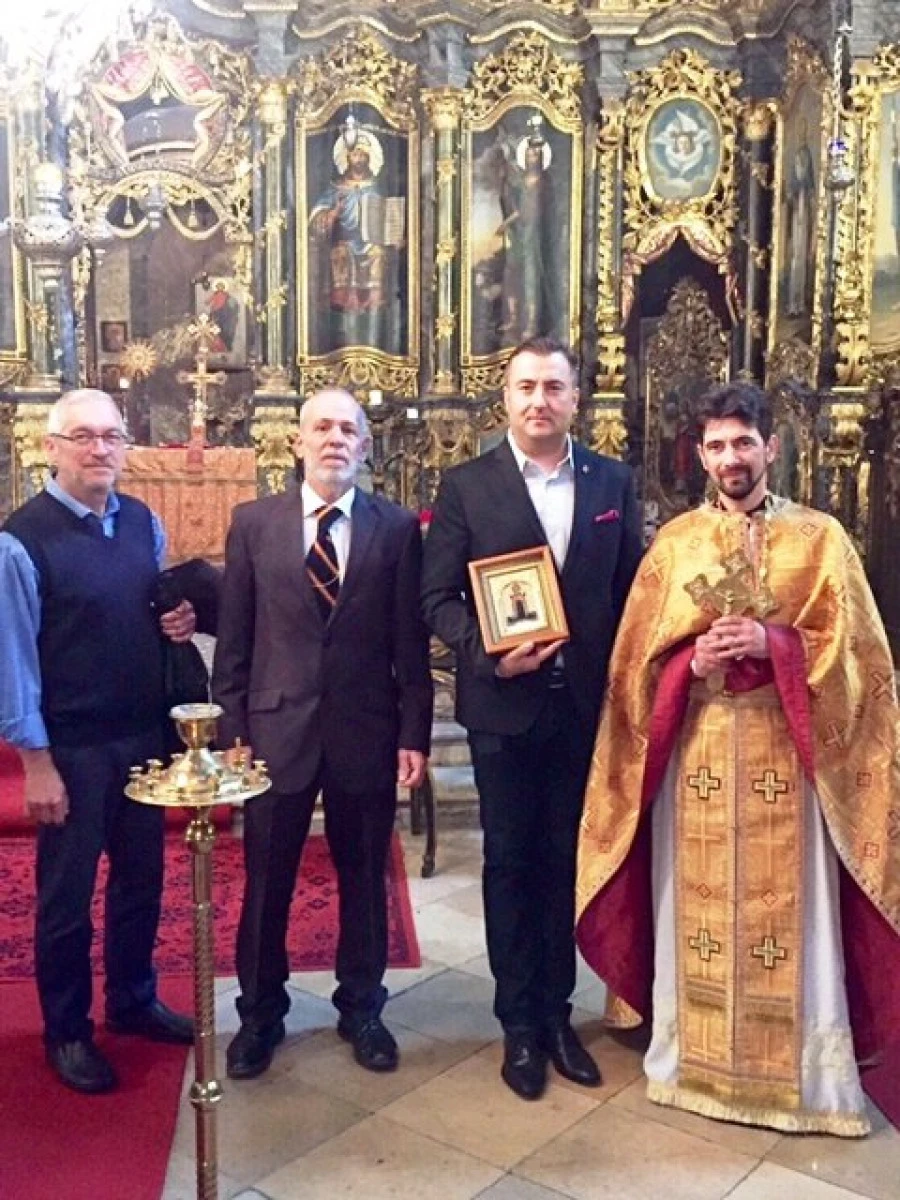 (FOTO) Consulul general, Florin Vasiloni, în vizită la "Biserica lui Şaguna" din Miskolc