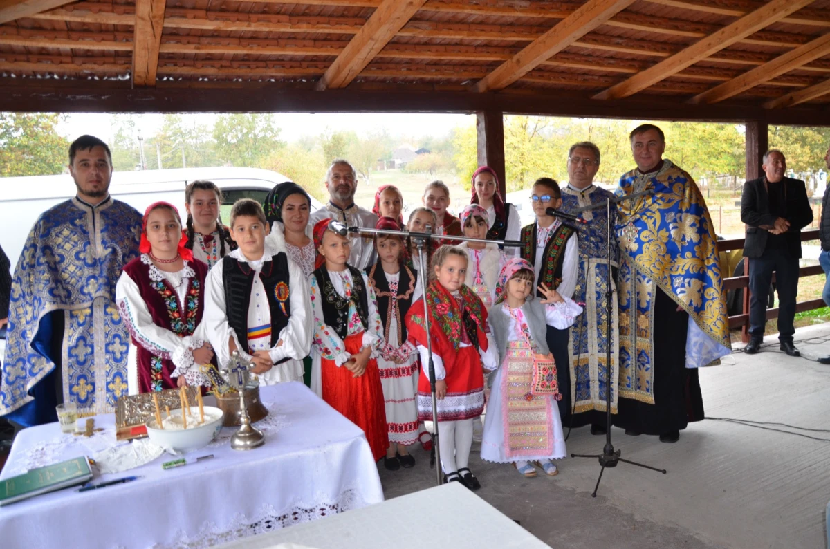 (FOTO) Mare sărbătoare în satul Măgulicea