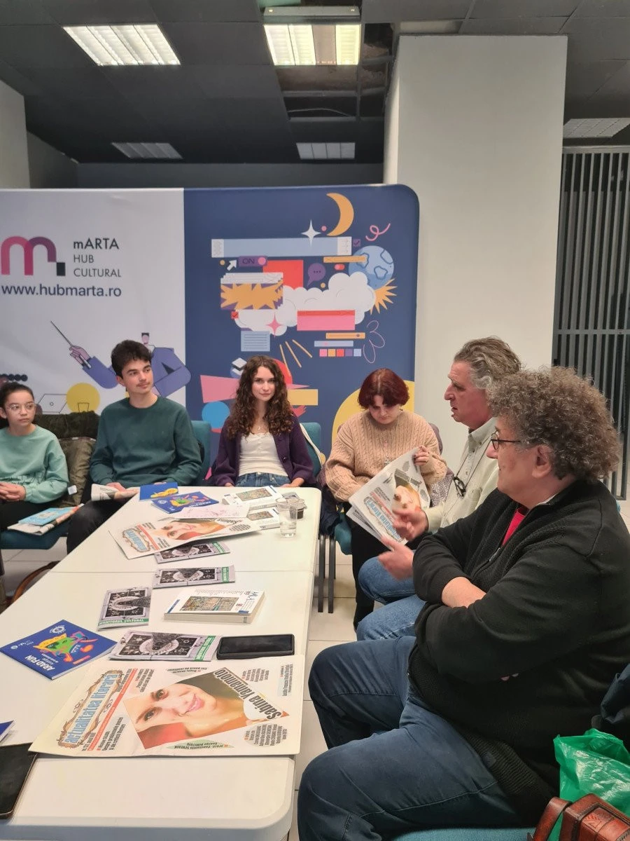 (FOTO) Poveștile prind viață, la Hub Literar mArta