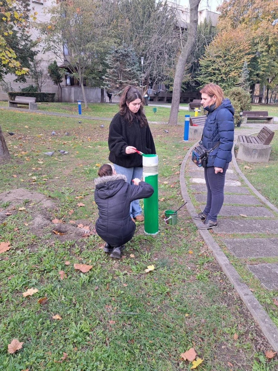 (FOTO) Proiectul „Aradul colorat“ continuă