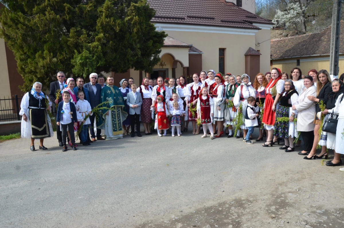(FOTO) Sărbătoarea de Florii la Păiușeni