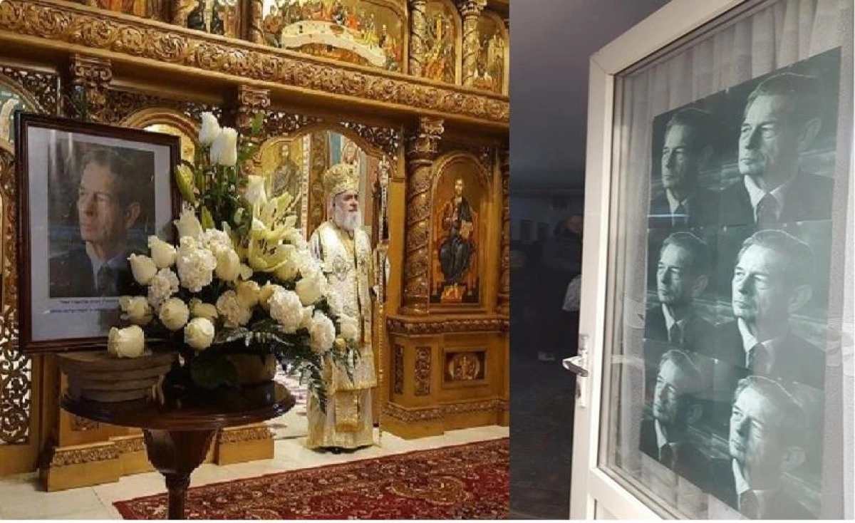 (FOTO) Slujbă de pomenire a Regelui Mihai, în Arhiepiscopia Aradului