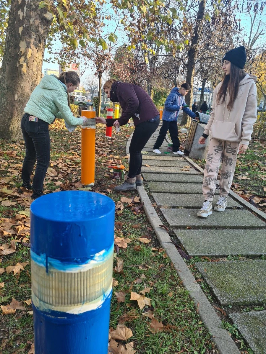 (FOTO) Un strop de culoare pentru comunitatea noastră
