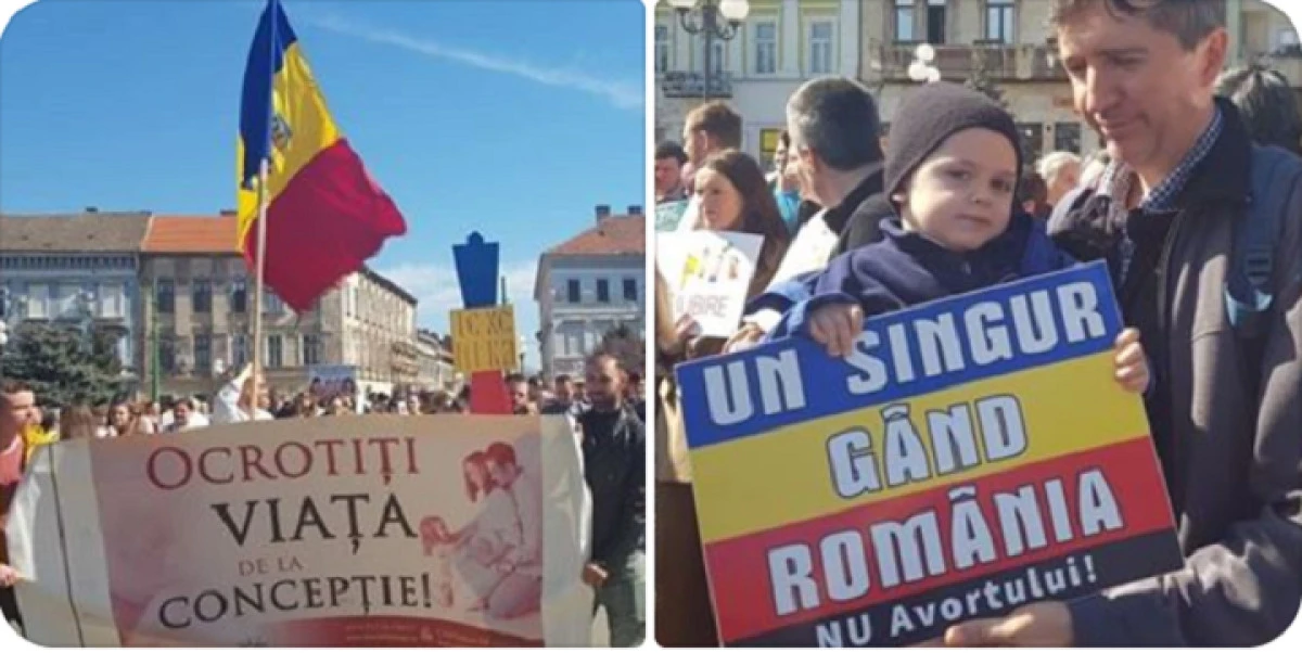(FOTO) ”Unic din prima secundă”. Sute de arădeni au mărșăluit pentru viață