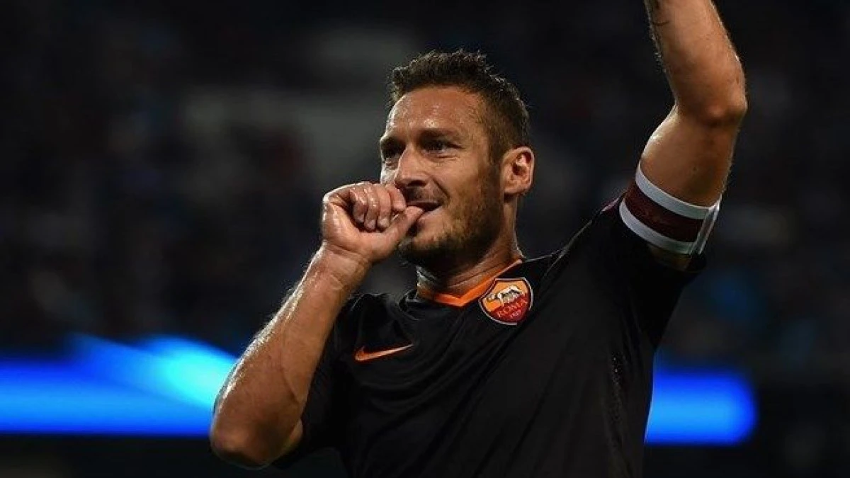 FRANCESCO TOTTI SCRIE ISTORIE IN LIGA CAMPIONILOR