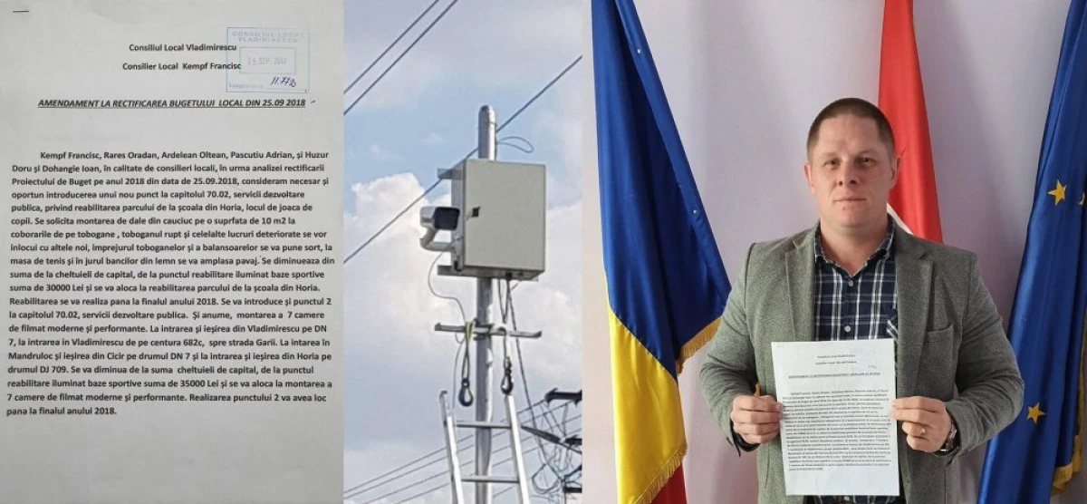 Francisc Kempf (PSD Vladimirescu): „Amendamentul depus de noi prinde contur prin realizări concrete în favoarea cetăţenilor comunei“