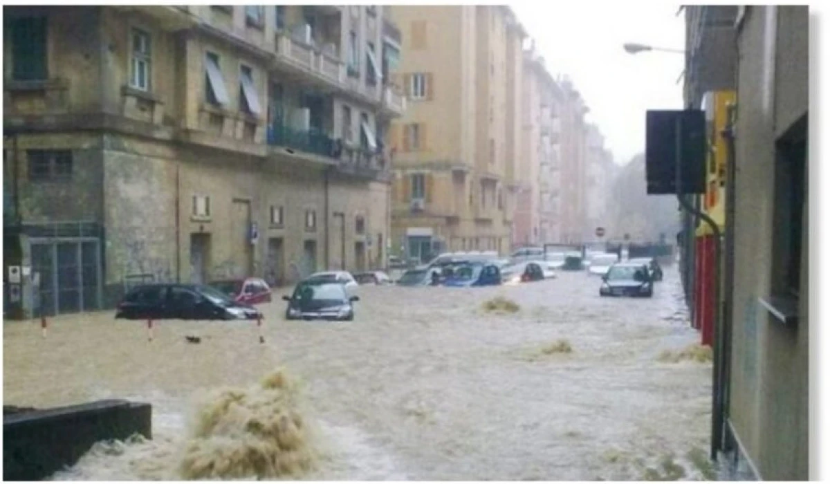 Franța și Italia, lovite de inundații masive