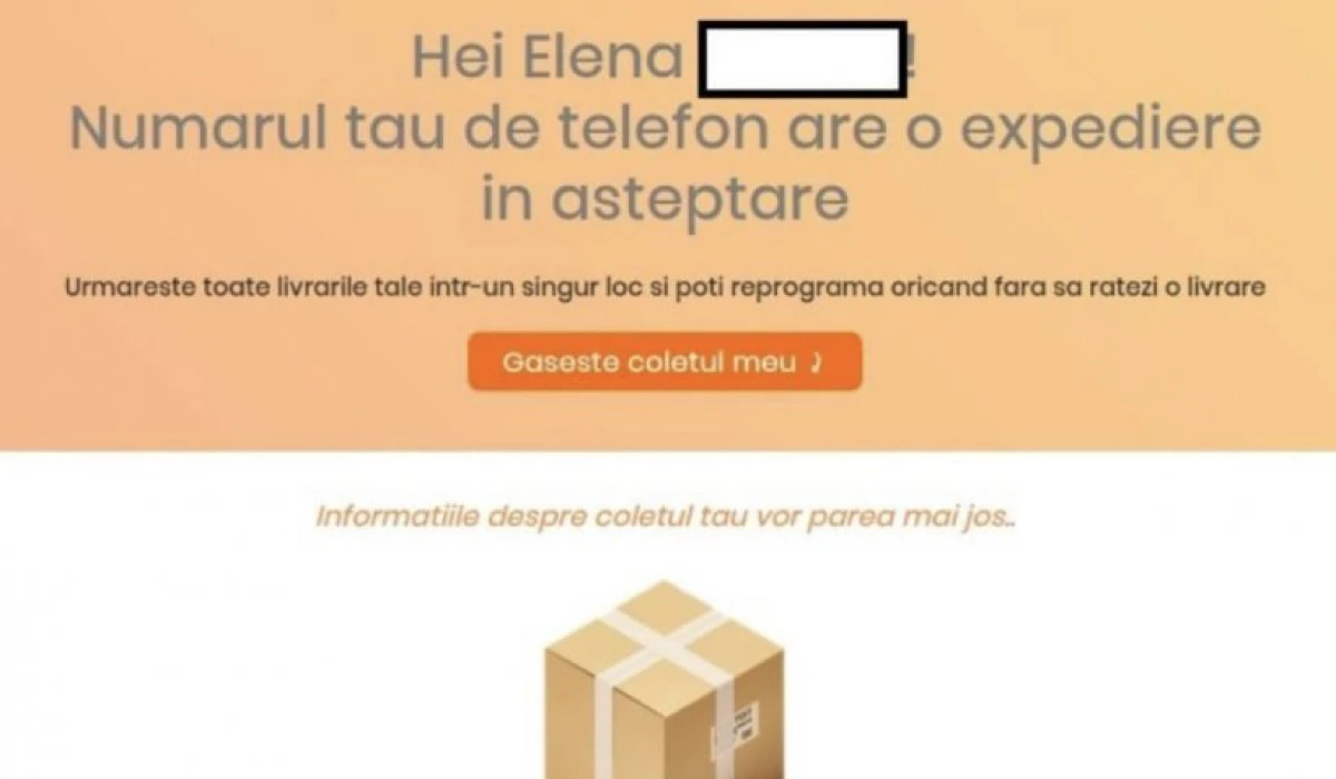 Fraudă online în România: Hackerii se folosesc de imaginea unei cunoscute firme de curierat