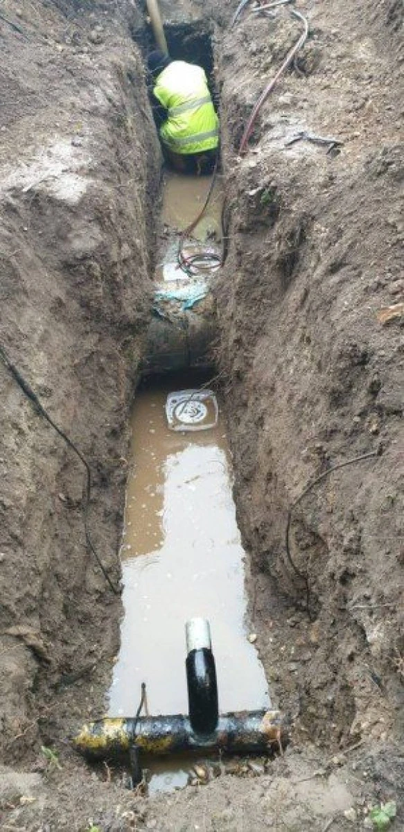 Front nou de lucru pentru reţeaua de apă potabilă, pe Calea Iuliu Maniu