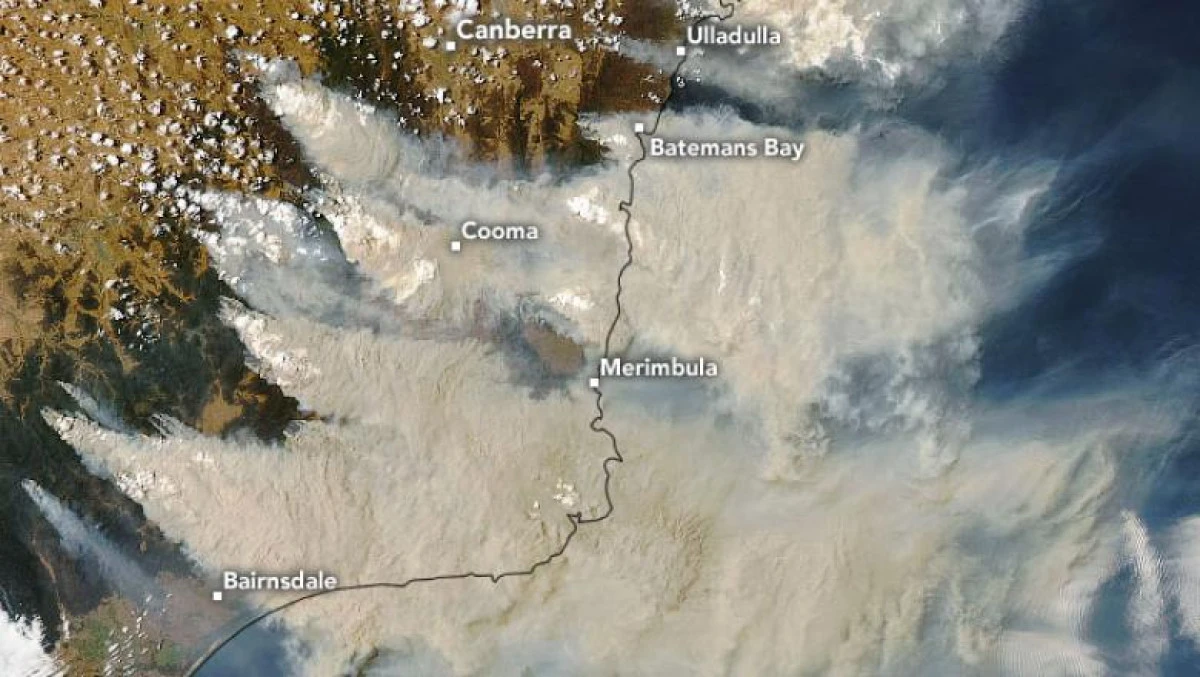 Fumul incendiilor din Australia a ajuns în Chile și Argentina
