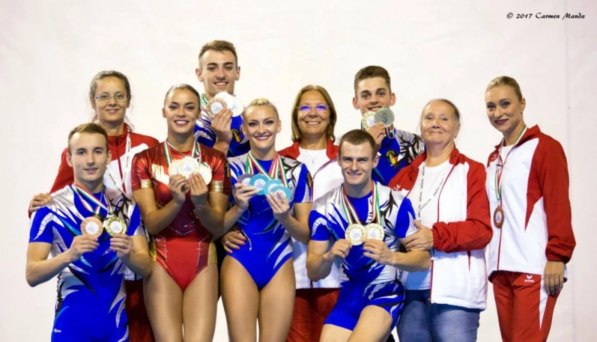 Gabriel Bocşer este triplu campion european la aerobică!