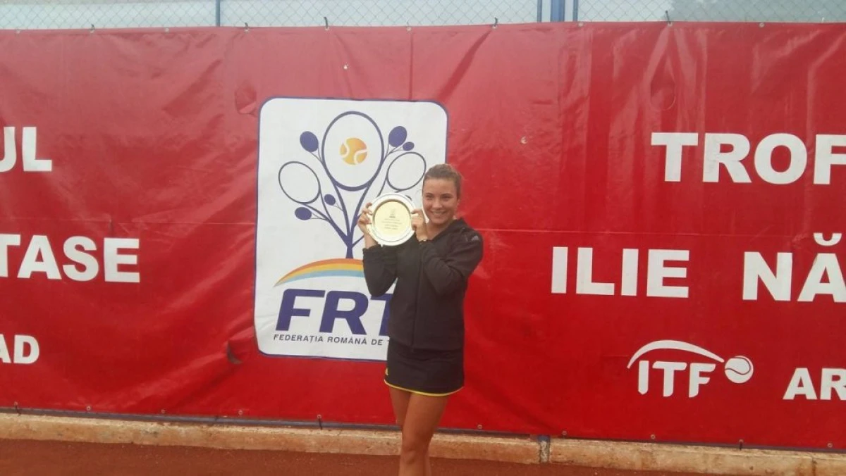 Gabriela Ruse a cucerit trofeul pe zgura arădeană