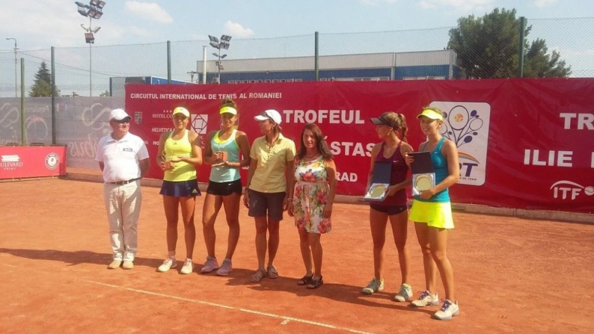 GABRIELA RUSE SI JAQUELINE CRISTIAN AU CASTIGAT FINALA DE DUBLU LA ITF ARAD