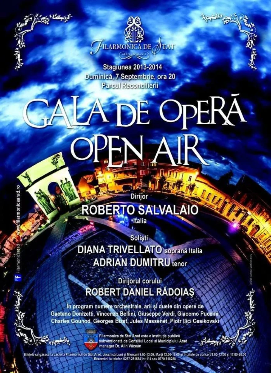 GALA DE OPERA OPEN AIR A AJUNS LA A OPTA EDITIE