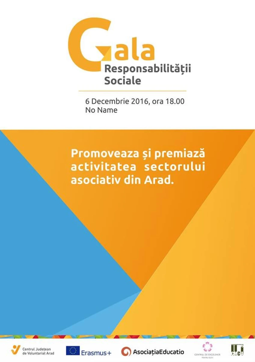 Gala voluntariatului devine Gala Responsabilității sociale