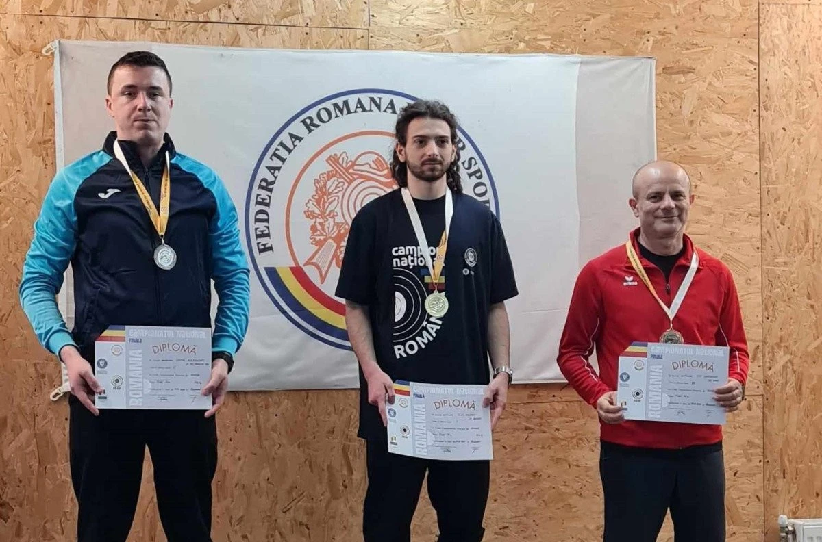 Gheorghe Pop, antrenor-sportiv de tir la CSM Arad, a țintit bronzul național al seniorilor!