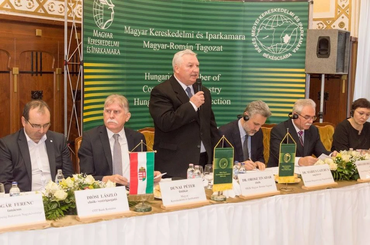 Gheorghe Seculici, președintele CCIA, la Conferința Economică de Relații Externe și Parteneriat Maghiar-Român