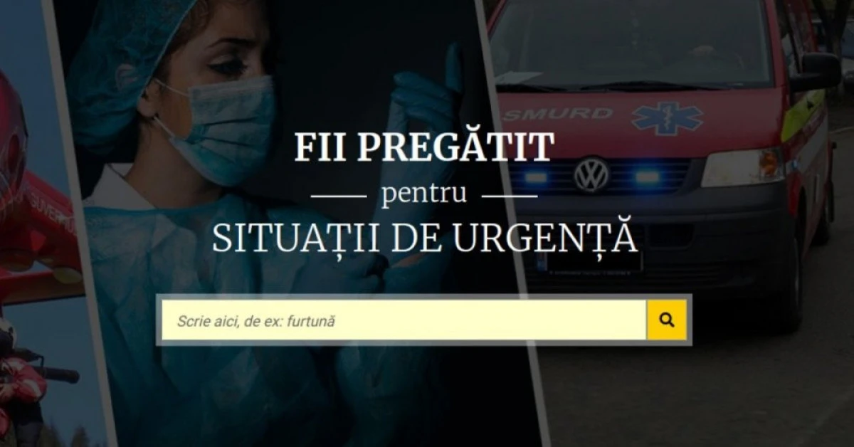 Ghidul pentru starea de alertă de pe platforma naţională fiipregătit.ro a fost actualizat