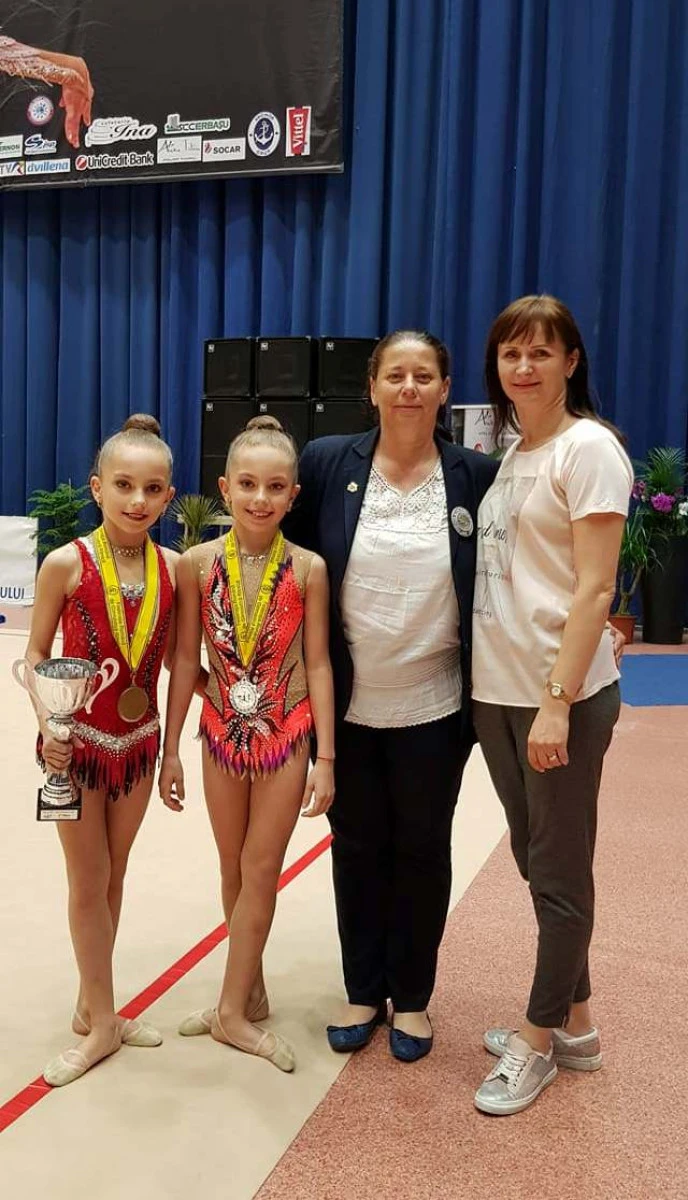 Gimnastele de la ritmică s-au remarcat la “Cupa Irina Deleanu”