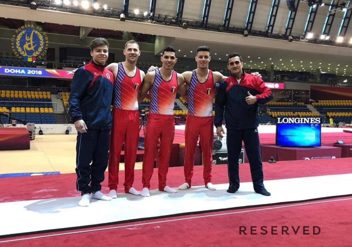 Gimnastul Adelin Kotrong participă la Campionatul Mondial