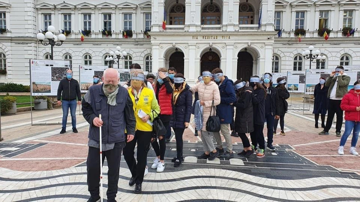 Grant de peste 35.000 de dolari pentru nevăzătorii din Arad