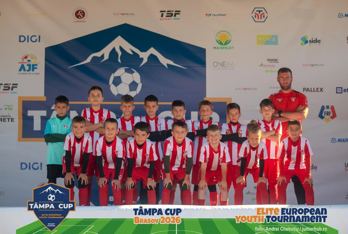 Grupele U9 și U11 ale Academiei UTA au participat la turneul internațional Tâmpa Cup 2026