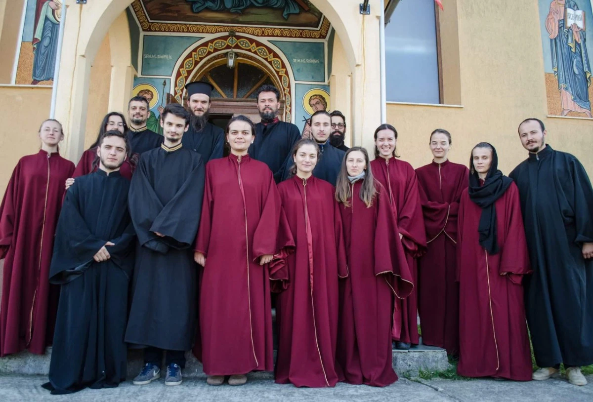 Grupul psaltic „Sfântul Ioan Damaschin”, în vizită la Joia Mare