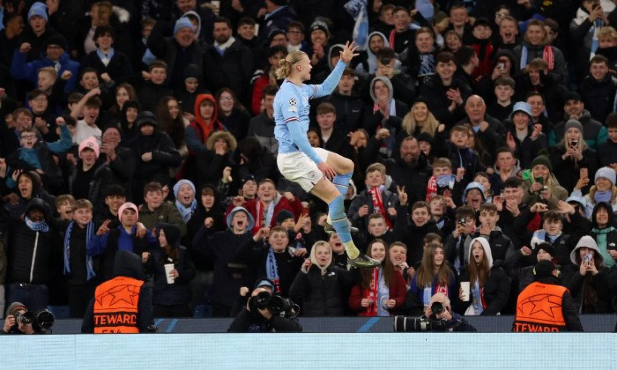 Haaland a egalat un record în Liga Campionilor! Manchester City și Inter merg în sferturi