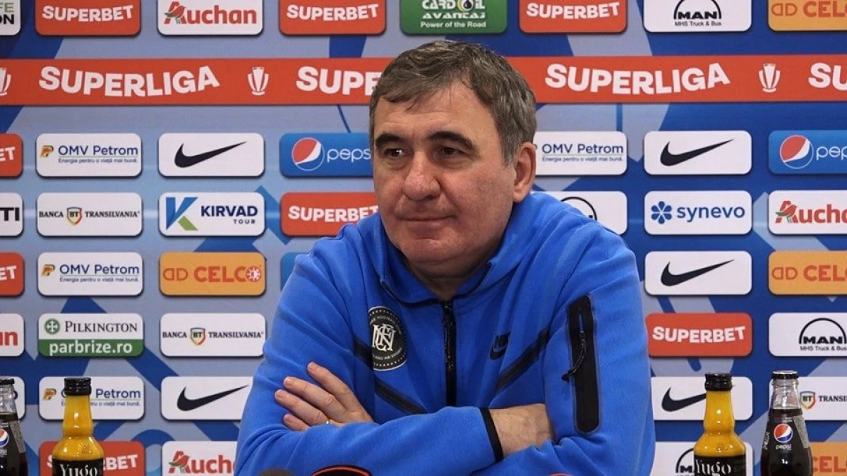 Hagi știe ce îl așteaptă la Arad: „Un meci foarte greu, UTA are un lot valoros“