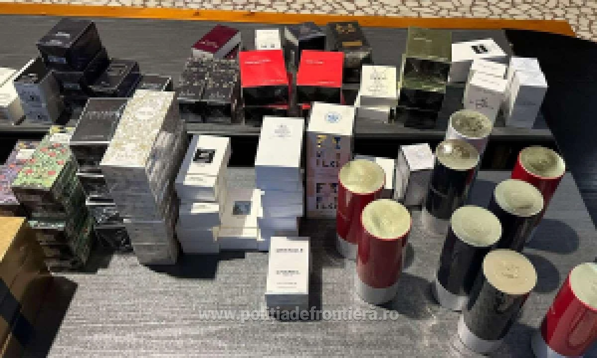 Haine și parfumuri în valoare de 200.000 de lei, confiscate la Nădlac
