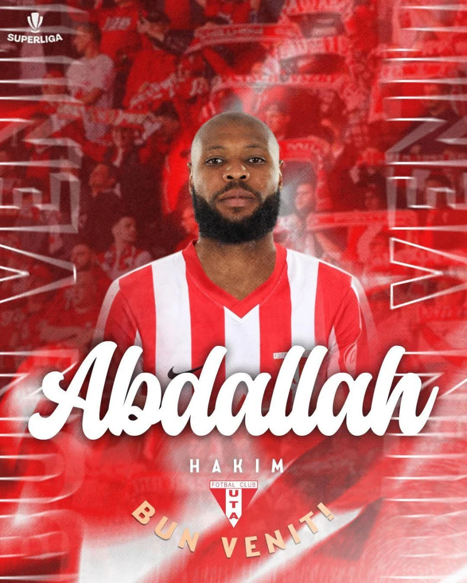 Hakim Abdallah este noul atacant al UTA-ei! Fostul dinamovist a semnat pe doi ani