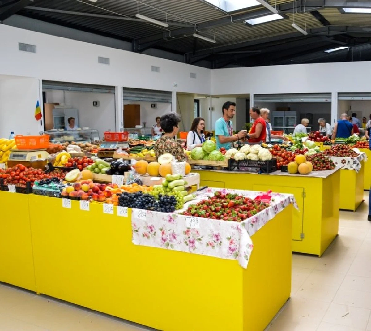 Hala agroalimentară Mioriţa a fost inaugurată