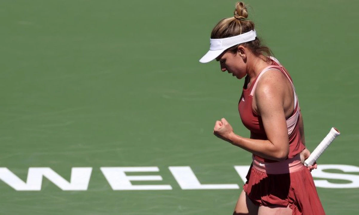 Halep a învins-o pe Cîrstea şi s-a calificat în sferturi, la Indian Wells