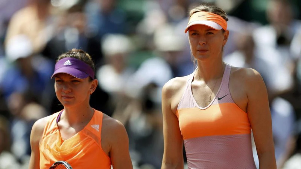 HALEP SCAPA DE O RIVALA DE TEMUT. SARAPOVA RISCA PATRU ANI DE SUSPENDARE