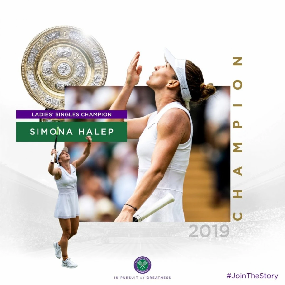 Halep scrie istorie: o spulberă pe Williams şi e regină la Wimbledon!