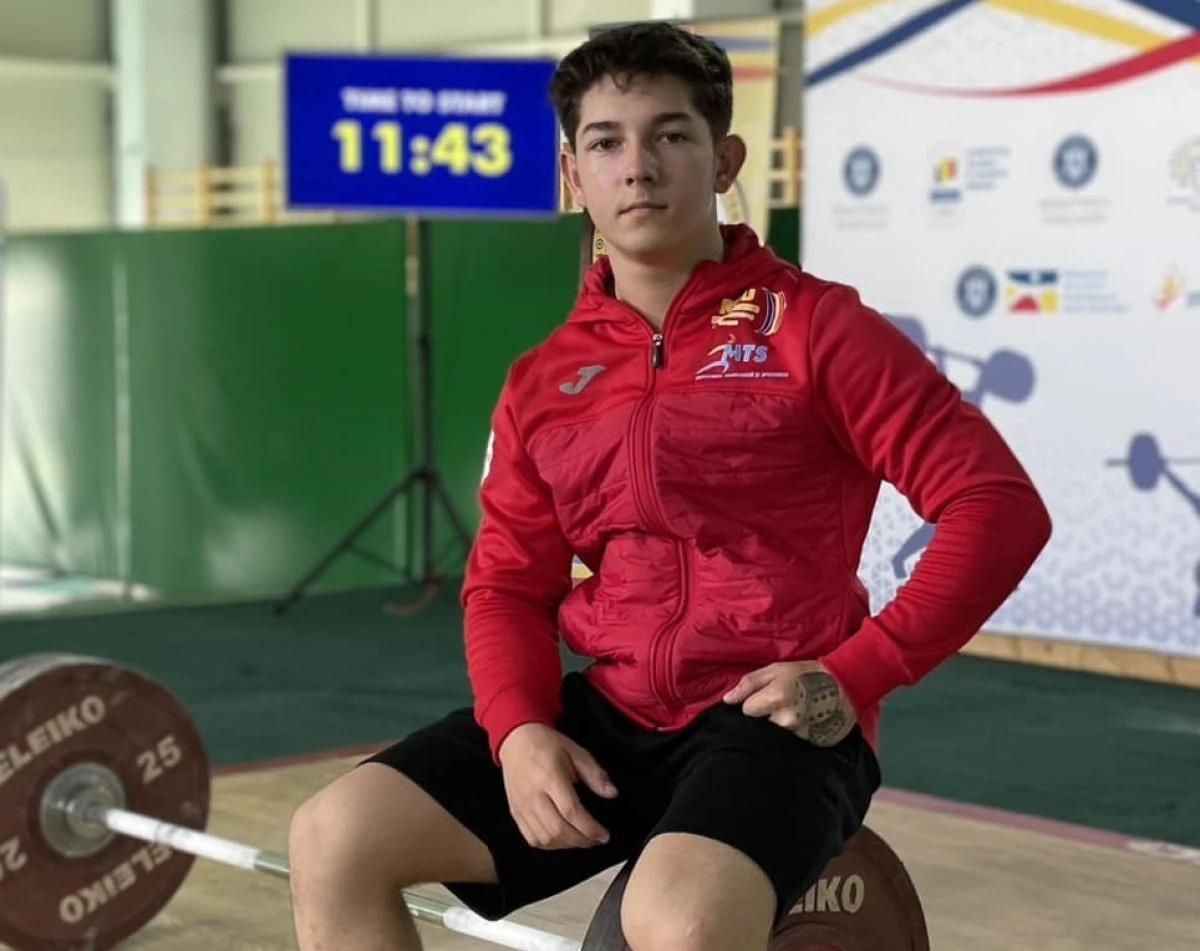 Halterofilul arădean Sorin Cristian Molnar are ambiții mari la Europenele juniorilor II