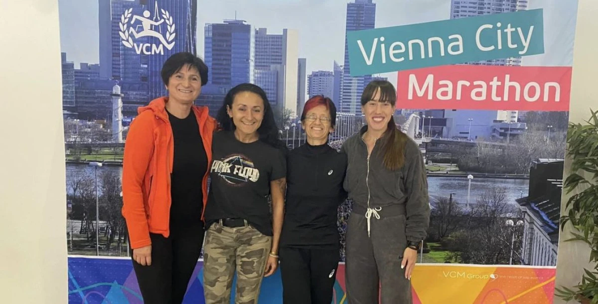 Happy Girls Team Arad a încheiat pe locul secund în maratonul de la Viena