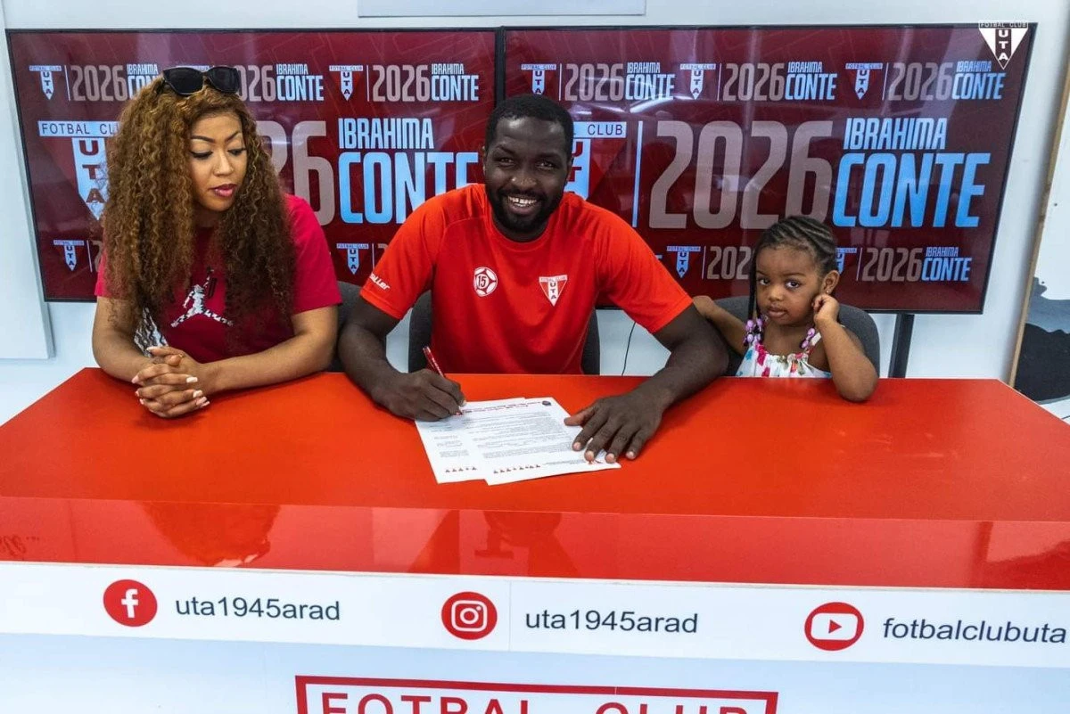 Ibrahima Conte și-a prelungit contractul cu UTA până în 2026