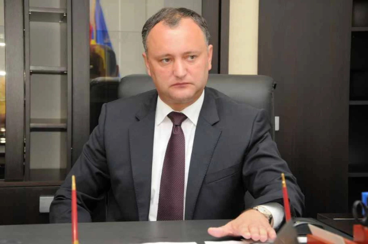 Igor Dodon este președintele Republicii Moldova